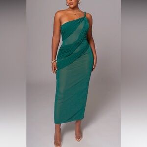 ONE SHOULDER MAXI DRESS 👗